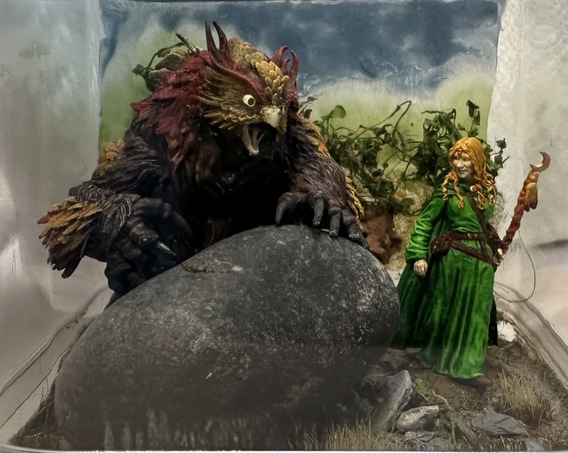 Druid diorama